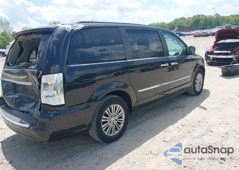 2016 Chrysler Town & Country Touring-L Anniversary Edition из США, поврежденный, VIN 2C4RC1CG9GR189163